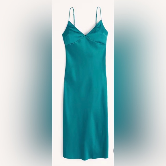 Abercrombie & Fitch Dresses Abercrombie Laceup Back Slip Midi Dress